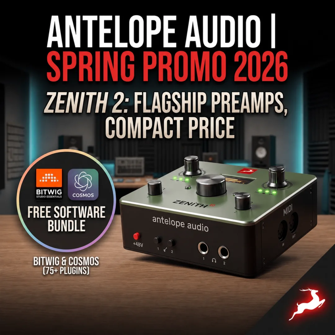 입문용 오디오 인터페이스 끝판왕?- Antelope Audio Zenith 2 & Spring Promo 2026