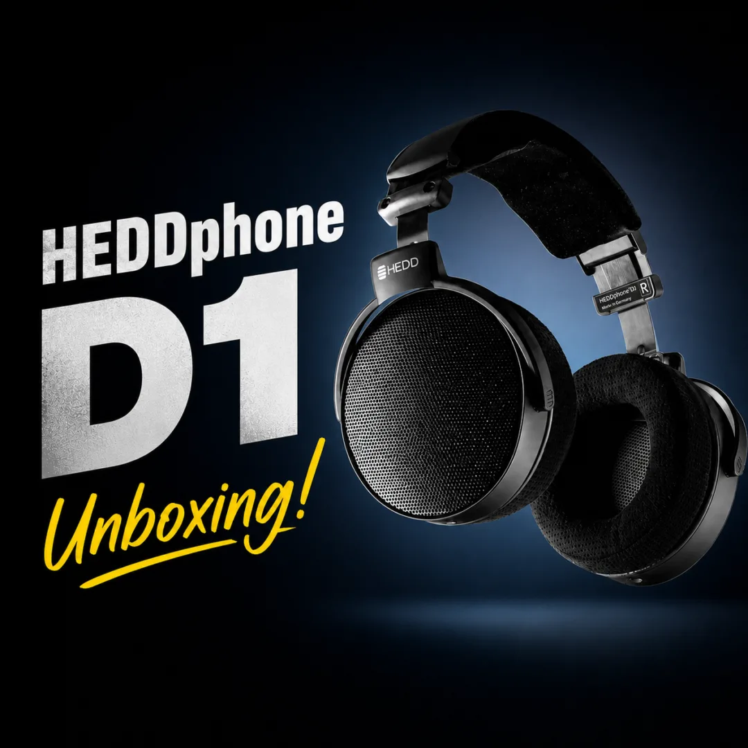 HD600의 업그레이드 버전? HEDDphone D1 드디어 구매했다, 언박싱!