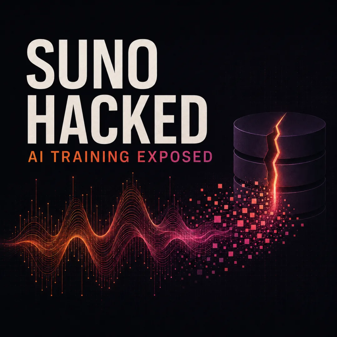 Suno 해킹 사태 — 학습 데이터 유출 의혹, AI 음악의 실체